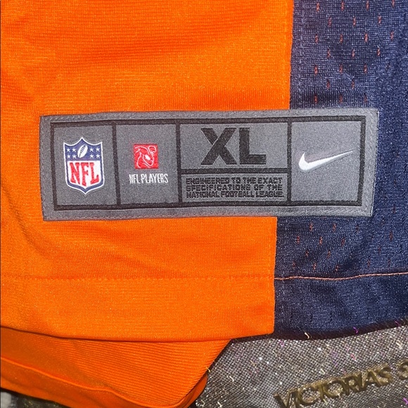 Nike Broncos Orange Jersey with Number 55 - Picture 3 of 3